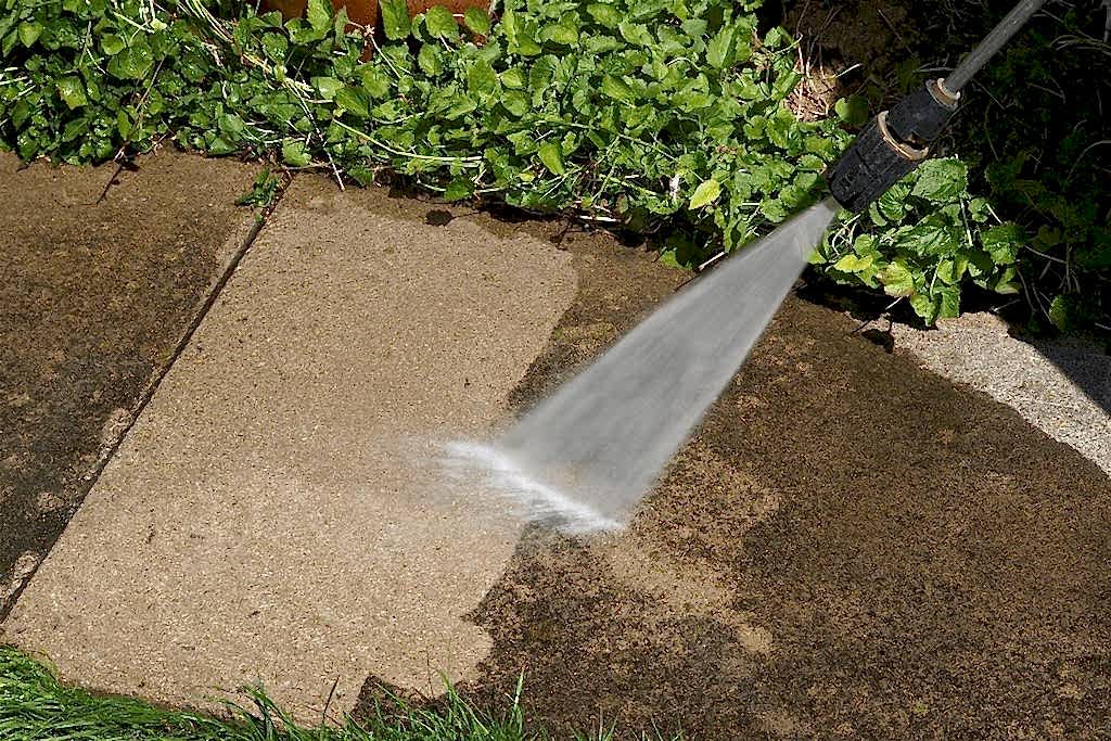 Pressure Washing good for concrete surfaces